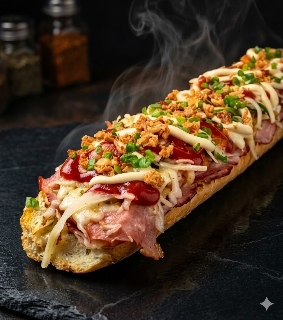 Zapiekanka z Szynką